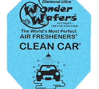 Wonder Wafers 25 CT Individually Wrapped Clean Car Air Fresheners