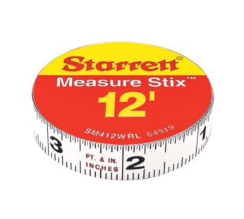 Starrett Tape Measure Stix with Adhesive Backing – Mount to Work Bench, Saw Table, Draftin