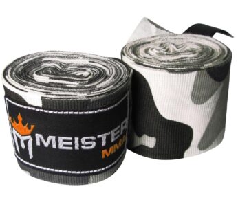 Meister Adult 180″ Semi-Elastic Hand Wraps for MMA & Boxing (Pair) – Urban Camo