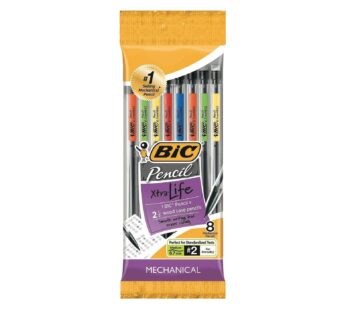 BIC 8Ct Mechanical Pencil – .7Mm Lead 070330404939