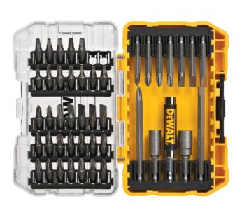 DEWALT Screwdriver Bit Set with Tough Case, 45-Piece (DW2166), Grey/Silver Screwdriving Se