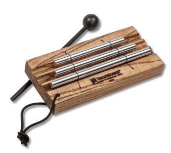 TreeWorks Chimes Energy Chime with Mallet for Meditation, Sound Healing or Yoga, 3 Notes ?