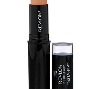 Revlon Foundation Stick, PhotoReady Insta-Fix Face Makeup for All Skin Types, SPF 20, Longwear Light-Medium Coverage with Natural Finish, 160 Medium Beige, 1 Oz