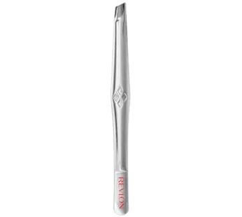 Revlon Multipurpose Hair Removal Tweezer, High Precision Slant Tip Tweezers for Men, Women & Kids, Stainless Steel (Pack of 1)