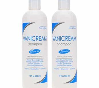 Vanicream Shampoo For Sensitive Skin 12 oz. (Pack of 2)