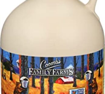 Coombs Family Farms Maple Syrup, Organic, Grade A, Dark Color, Robust Taste, 32 Fl Oz