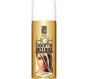 Salon Grafix High Beams Intense Temporary Spray – Wicked White for Unisex – 2.7 oz Hair Color