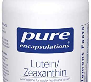 Pure Encapsulations Lutein & Zeaxanthin – Supports Overall Vision* – Maintains Macular Pigment & Eye Health* – Antioxidant Support* – Vegan-Friendly & Non-GMO – 120 Capsules