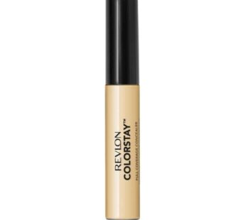 Revlon Concealer Stick, ColorStay 24 Hour Color Correcting Face Makeup, Longwear Full Coverage with Radiant Finish, 015 Light, 0.25 Oz