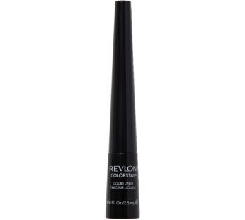 Revlon Liquid Eyeliner, ColorStay Eye Makeup, Waterproof, Smudgeproof, Longwearing with Ultra-Fine Tip, 251 Blackest Black, 0.08 Fl Oz (Pack of 1)