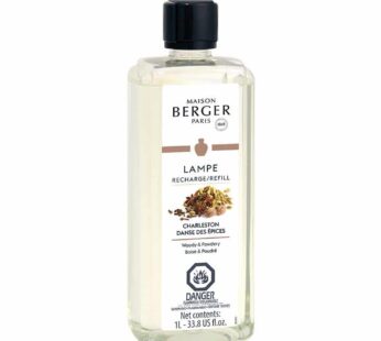 Lampe Berger Charleston Fragrance Refill for Home Fragrance Oil Diffuser – 33.8 Fluid Ounces – 1 Liter