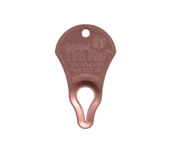 The Original Tick Key – Tick Detaching Device – Portable, Safe and Highly Effective Tick Detaching Tool (Copper)