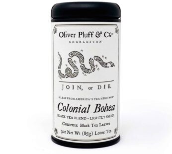 Oliver Pluff & Co. Colonial Bohea Black Tea | Complex, Smokey, Strong | Loose Leaf | 3 oz